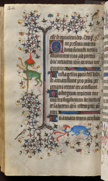 Hours of Charles the Noble, King of Navarre (1361-1425): fol. 194v, Text