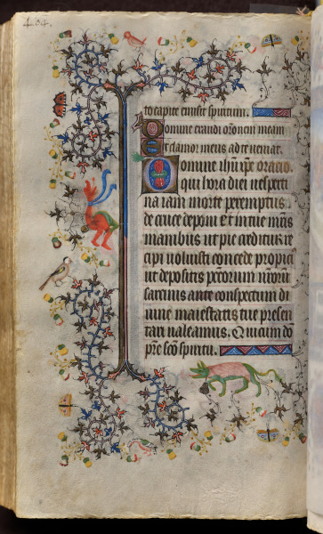 Hours of Charles the Noble, King of Navarre (1361-1425): fol. 196v, Text