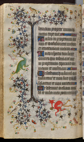 Hours of Charles the Noble, King of Navarre (1361-1425): fol. 188v, Text