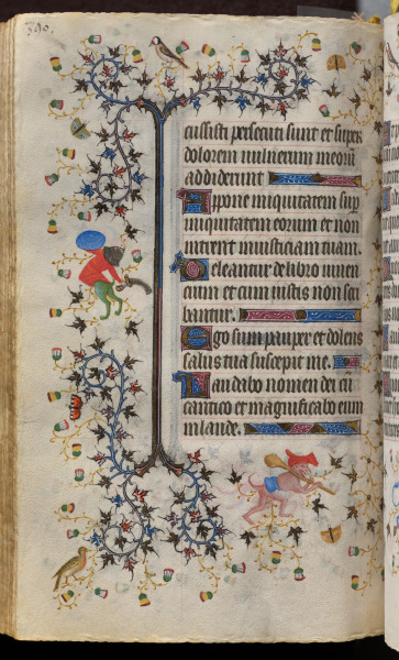Hours of Charles the Noble, King of Navarre (1361-1425): fol. 189v, Text
