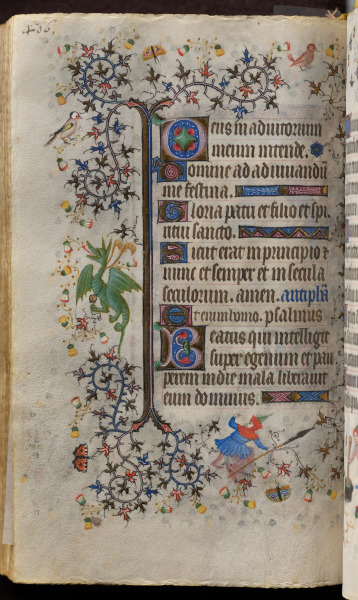 Hours of Charles the Noble, King of Navarre (1361-1425): fol. 197v, Text