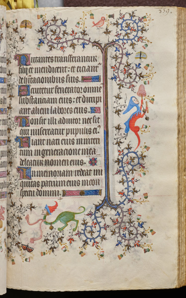 Hours of Charles the Noble, King of Navarre (1361-1425): fol. 175r, Text