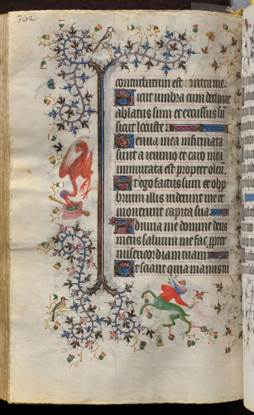 Hours of Charles the Noble, King of Navarre (1361-1425): fol. 176v, Text