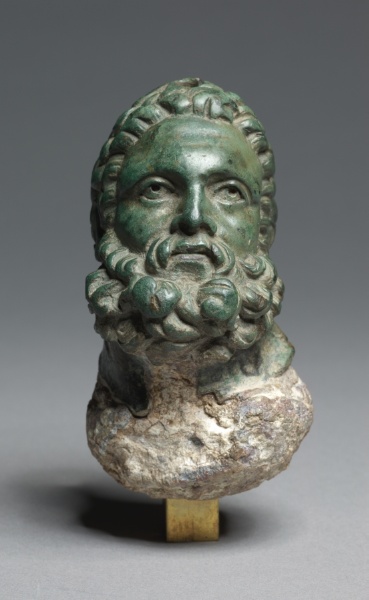 Head of Herakles Refashioned as a Weight