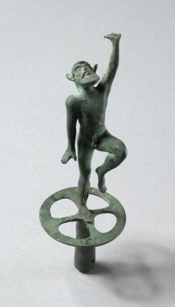 Kottabos Element of a Dancing Satyr
