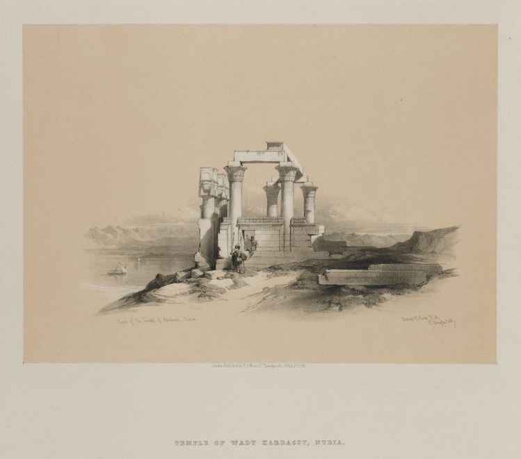 Egypt and Nubia, Volume II: Ruins of the Temple of Kardeseh, Nubia