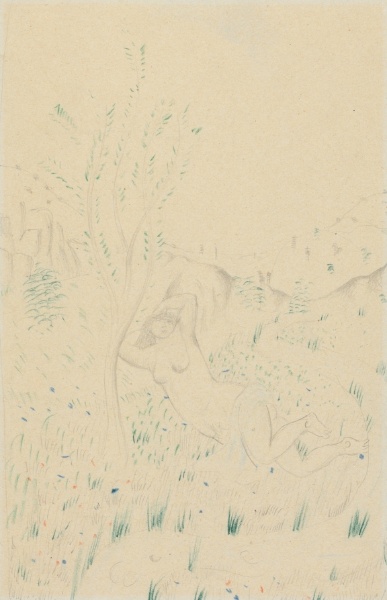 Nude Woman in a Landscape