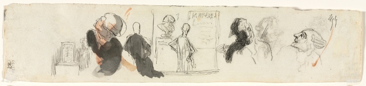 Sketches of Various Figures (verso)