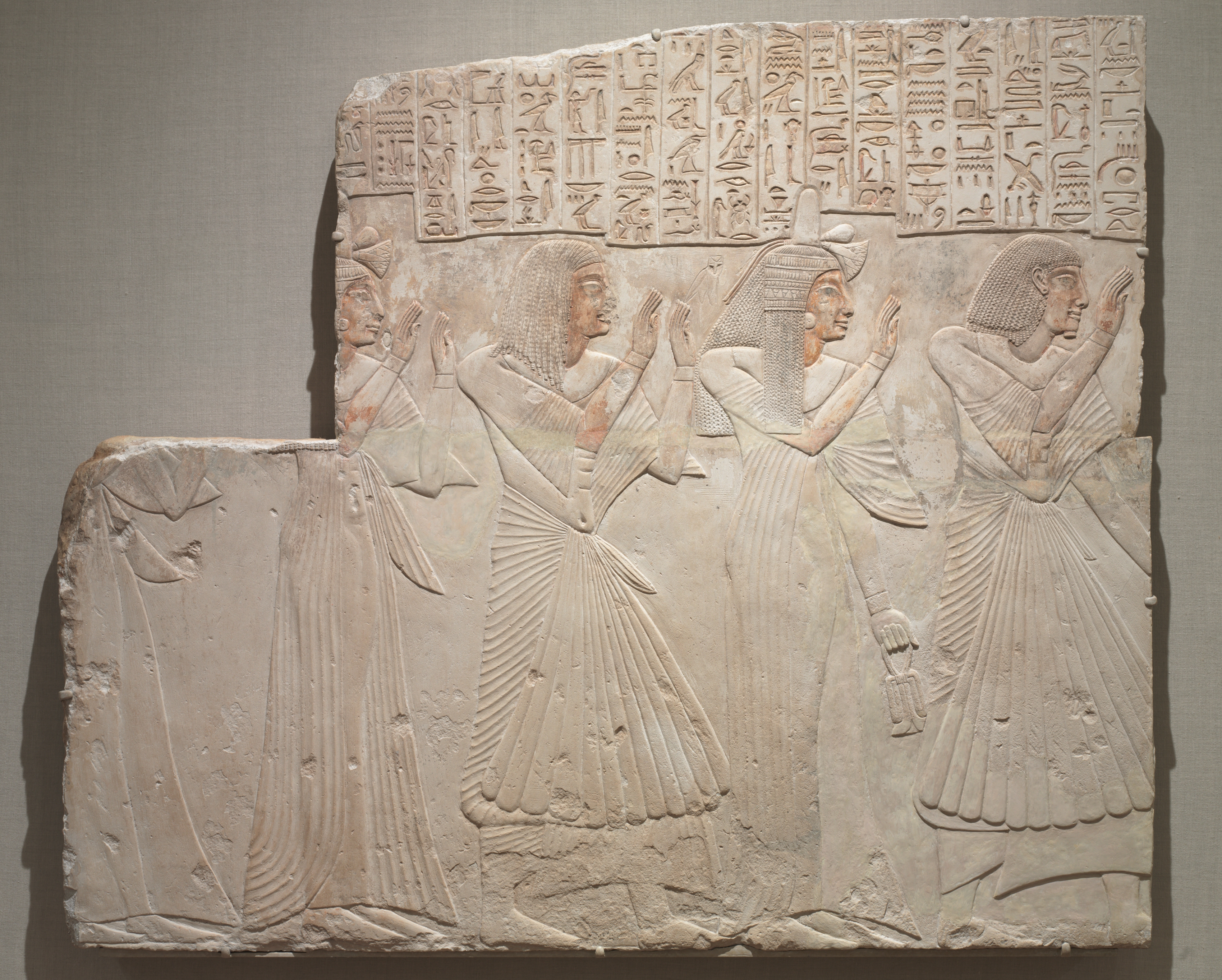 Tomb Relief of the Chief Physician Amenhotep and Family