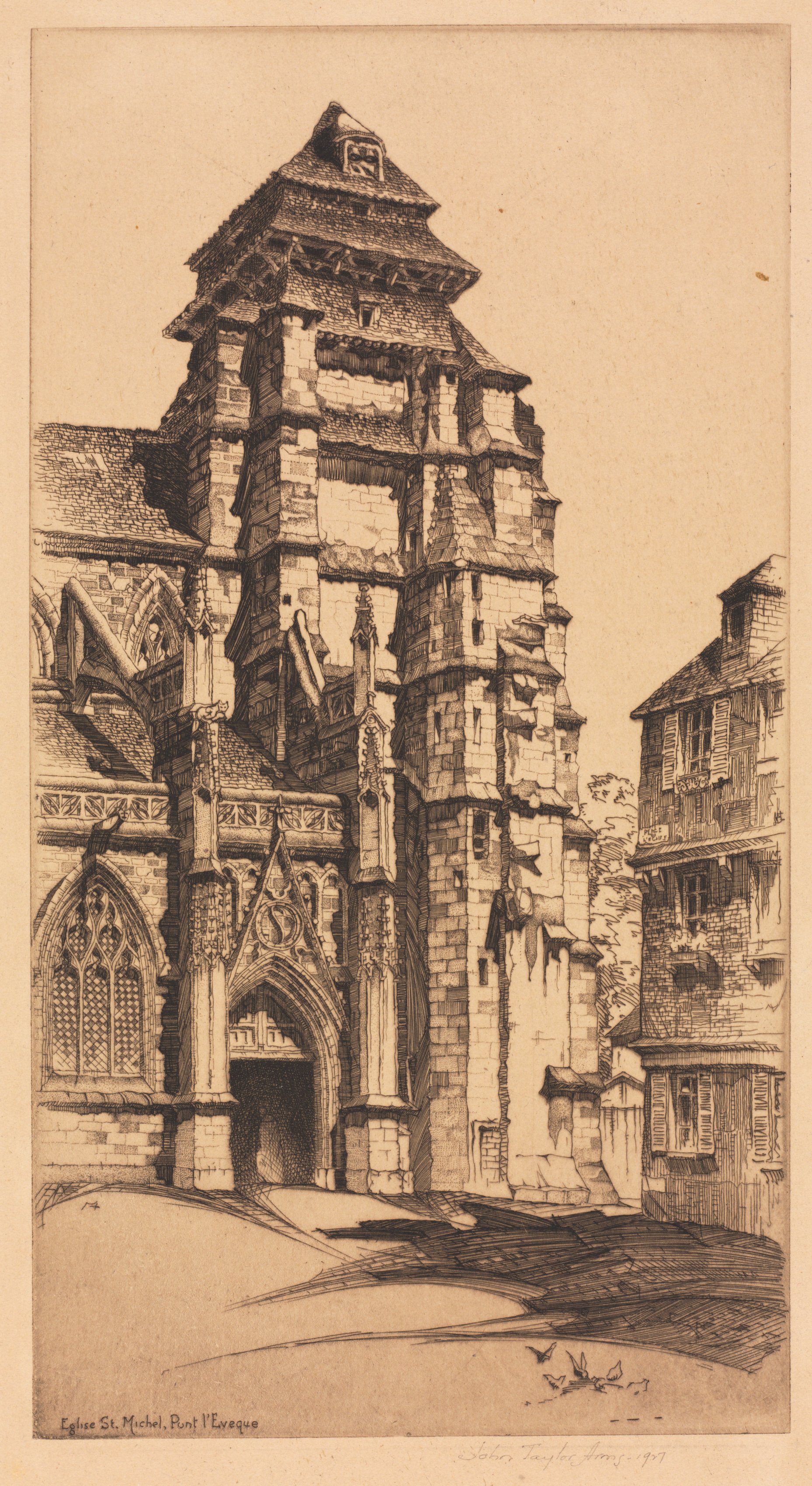 French Church Series No. 17: Église Saint Michel, Pont L'Évêque