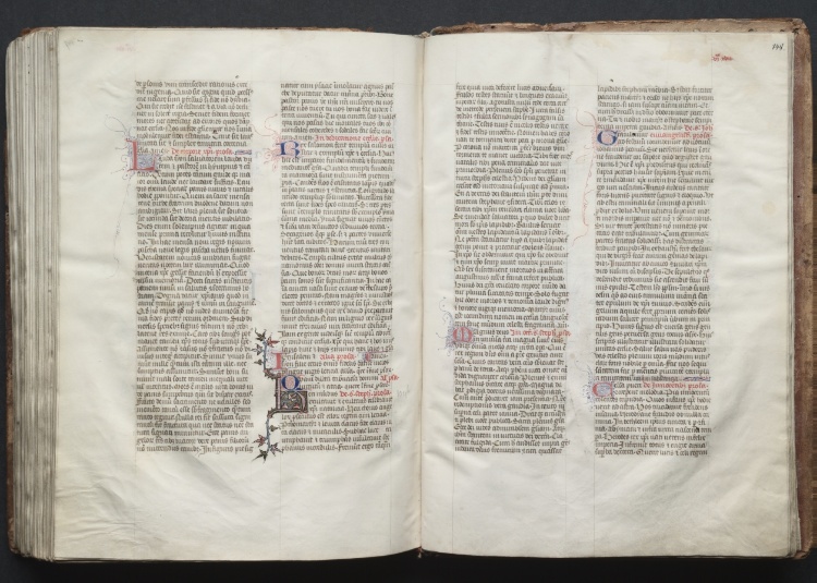 The Gotha Missal:  Fol. 148r, Text