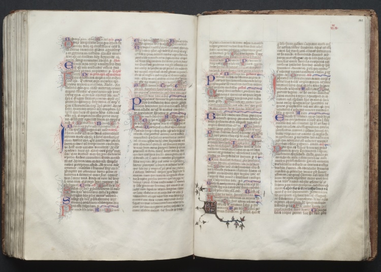 The Gotha Missal:  Fol. 143r, Text