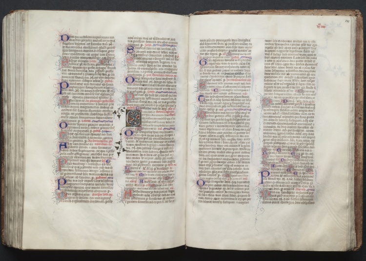The Gotha Missal:  Fol. 139v, Text