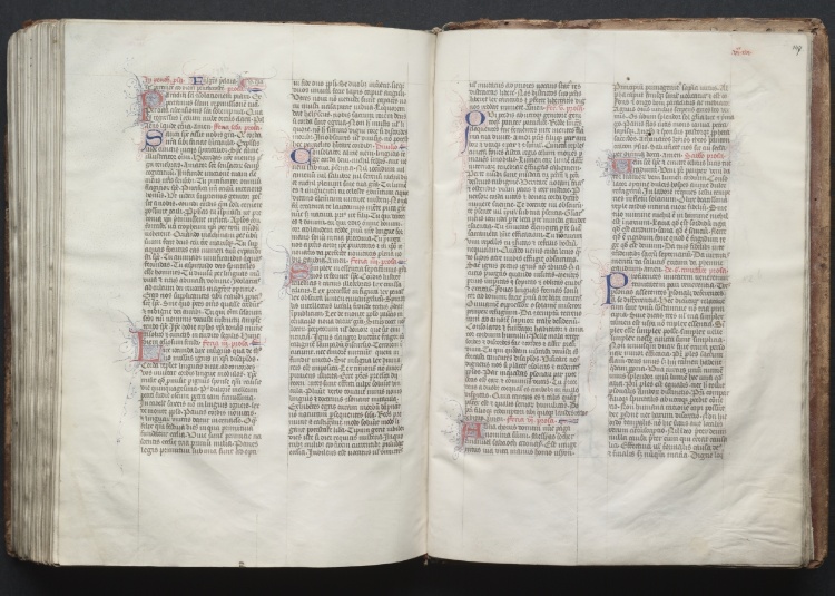The Gotha Missal:  Fol. 147r, Text