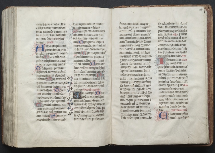 The Gotha Missal:  Fol. 161v, Text
