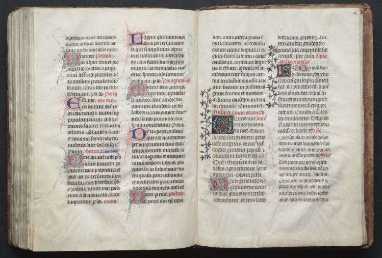 The Gotha Missal:  Fol. 160v, Text