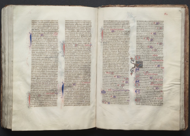 The Gotha Missal:  Fol. 133v, Text