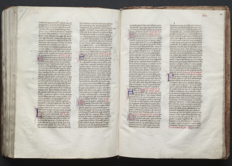 The Gotha Missal:  Fol. 145vr, Text