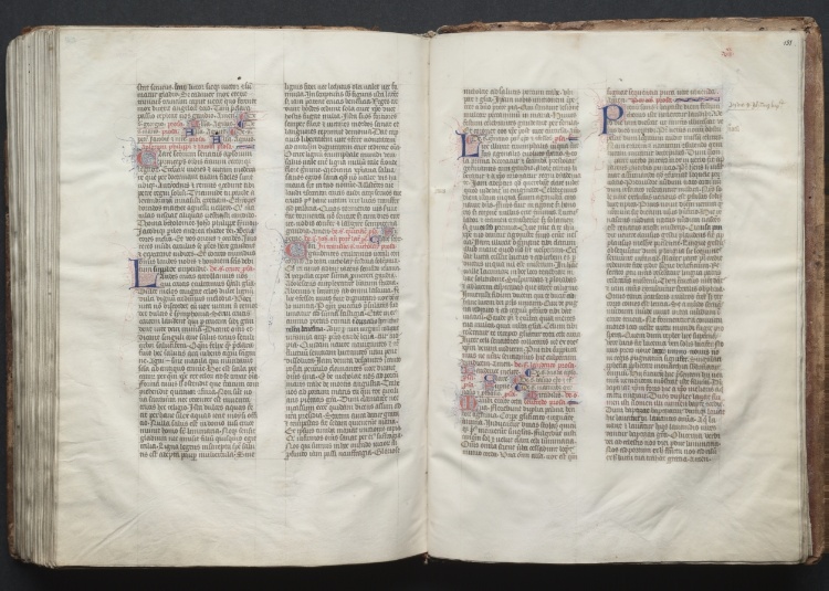 The Gotha Missal:  Fol. 151r, Text