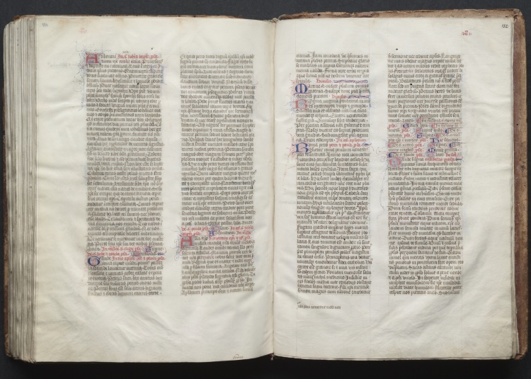 The Gotha Missal:  Fol. 152r, Text