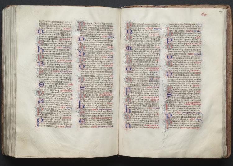 The Gotha Missal:  Fol. 138v, Text