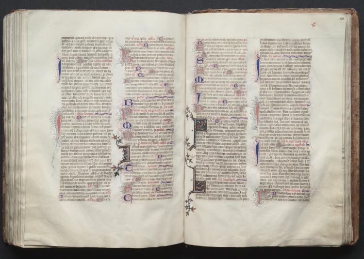 The Gotha Missal:  Fol. 131v, Text