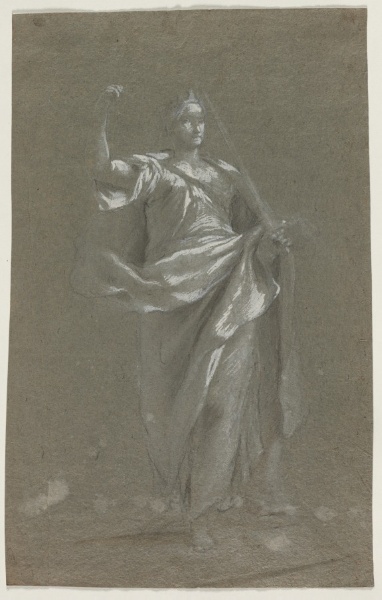 Allegorical Figure (recto and verso) 