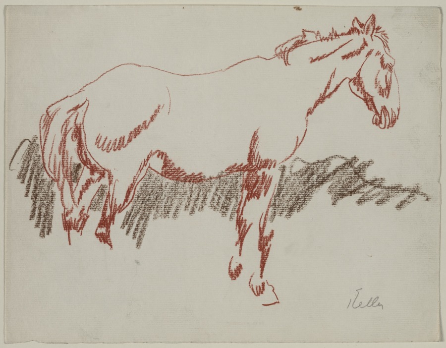 Horse Study, Henry Keller, c. 1891–1949