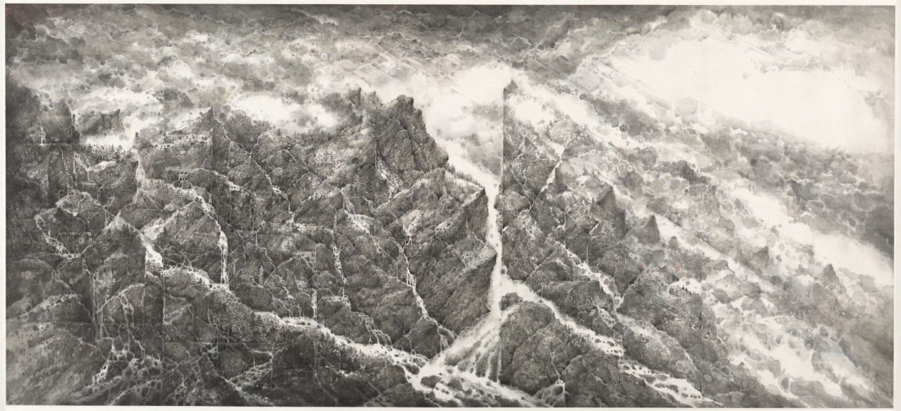 Valley of the Heart No. 9, Wong Wucius, 1998