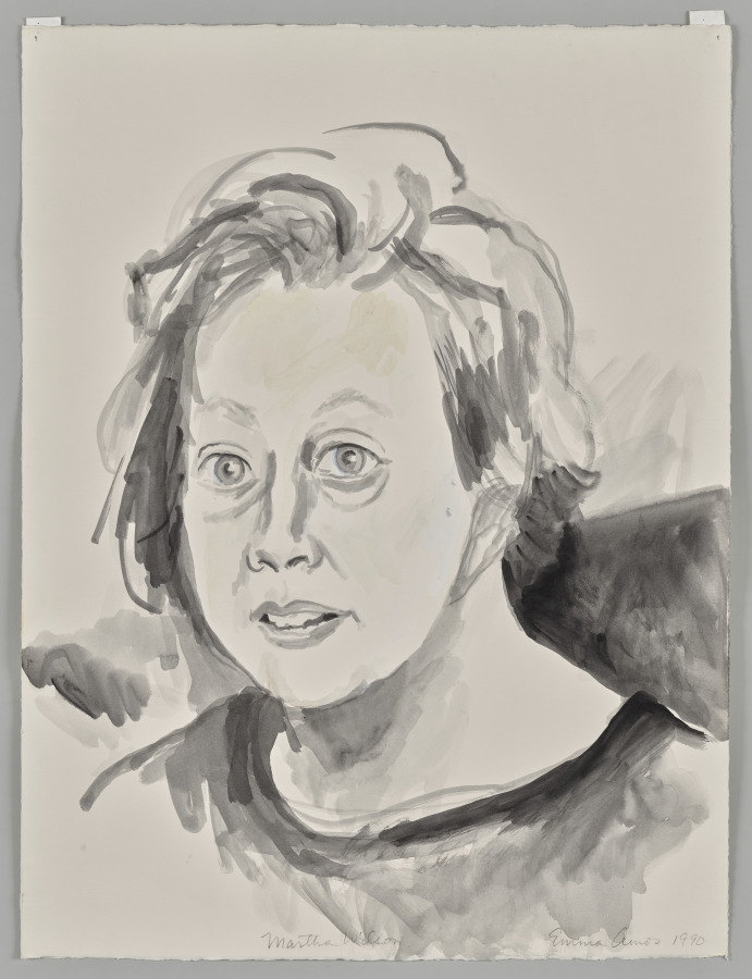 Martha Wilson, Emma Amos, 1990–94