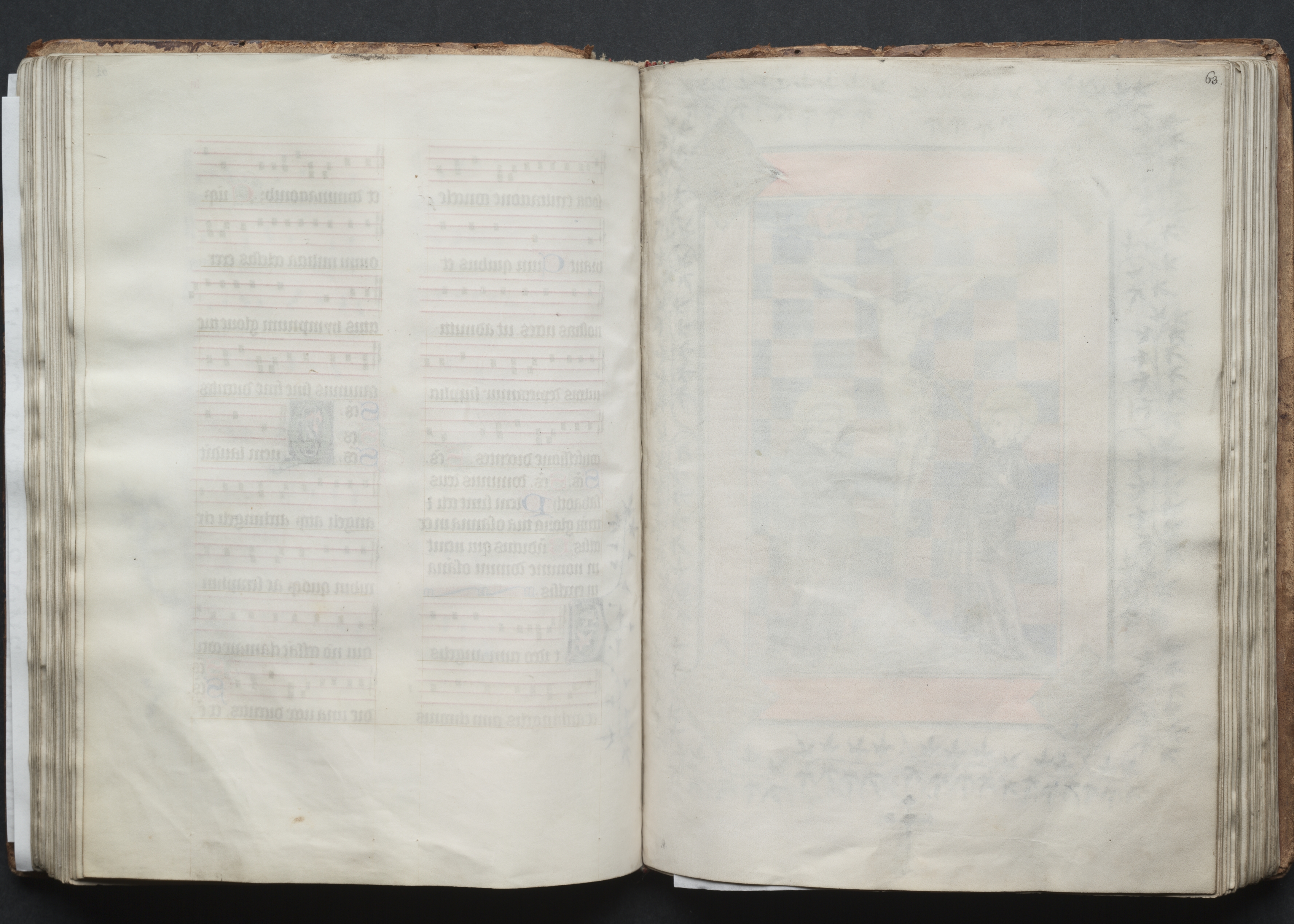 The Gotha Missal:  Fol. 62v, Text