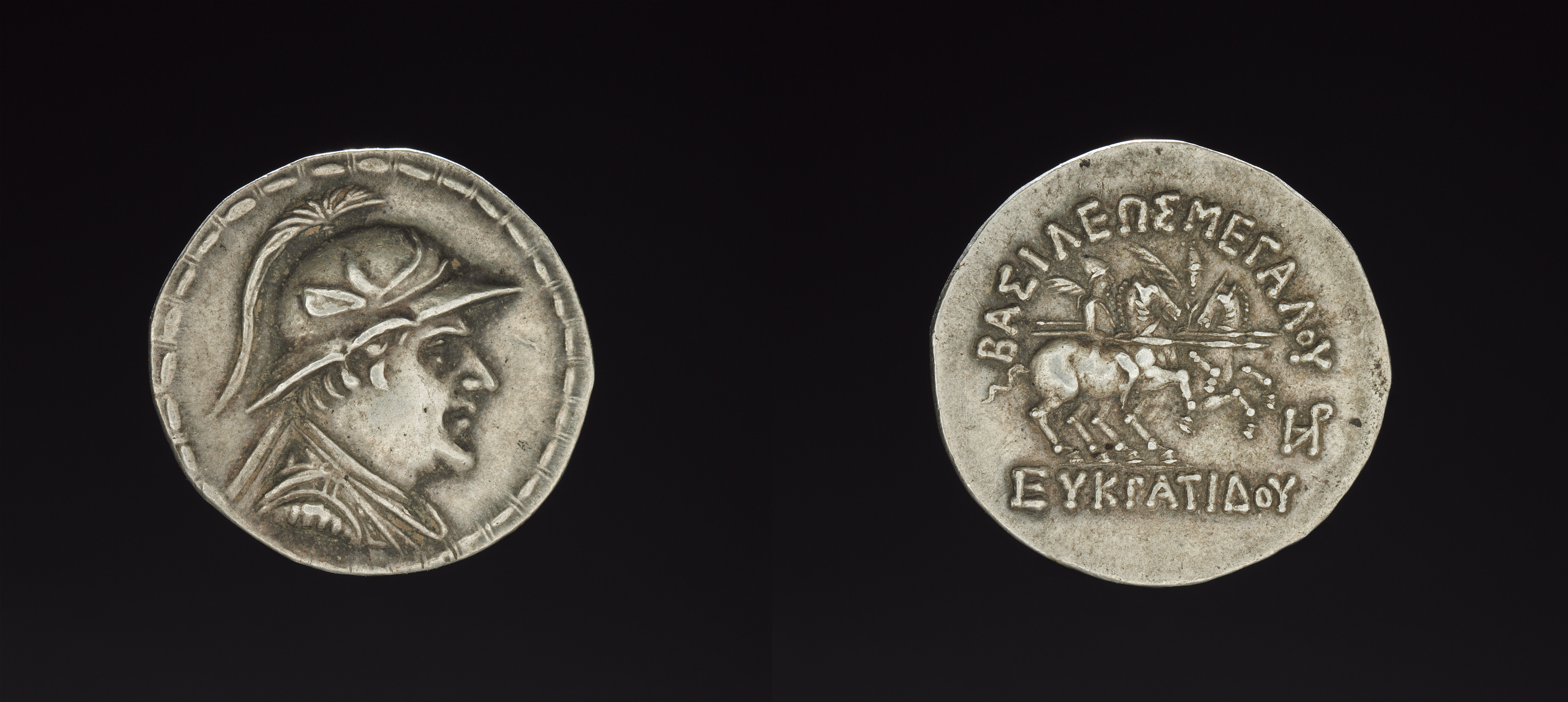 Coin of Eukratides I