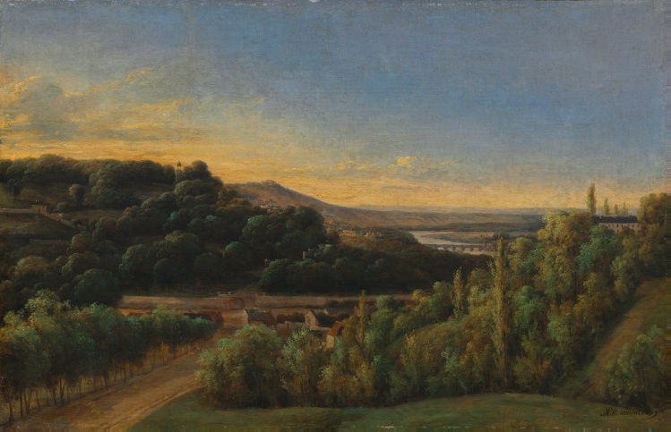 View of Saint-Cloud, Near the Seine