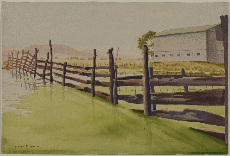 Near Lucasville, Кларенс Картер, 1934