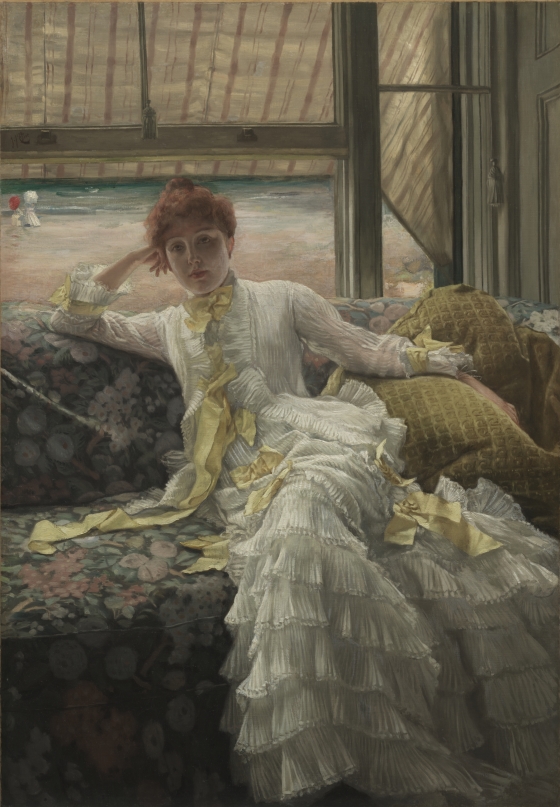 Women Tissot: James Tissot, Seaside (July: Specimen of a Portrait), c.1878