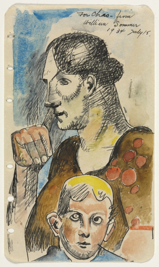 Mother and Child, William Sommer, 1934