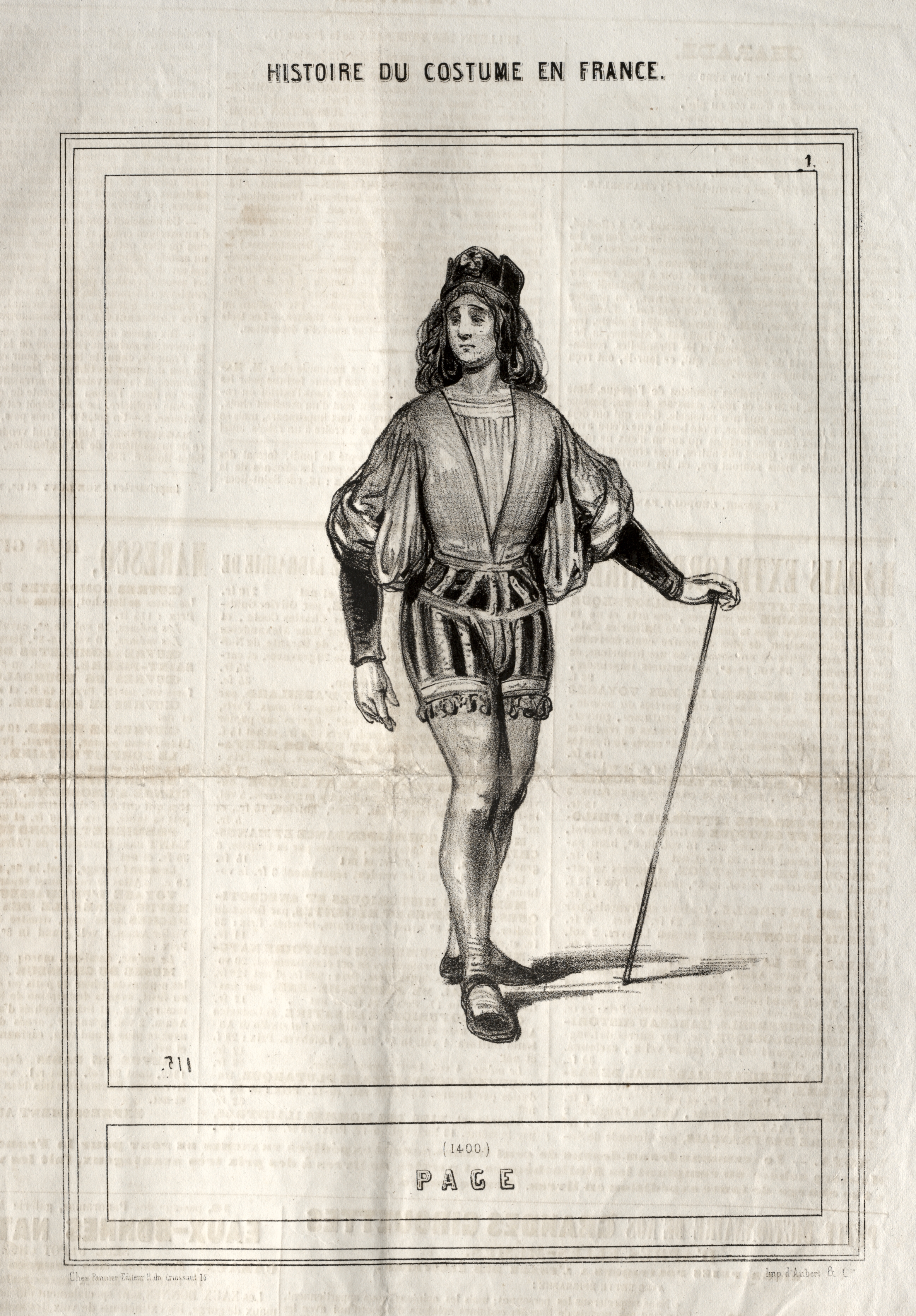Historique du Costume en France: Page
