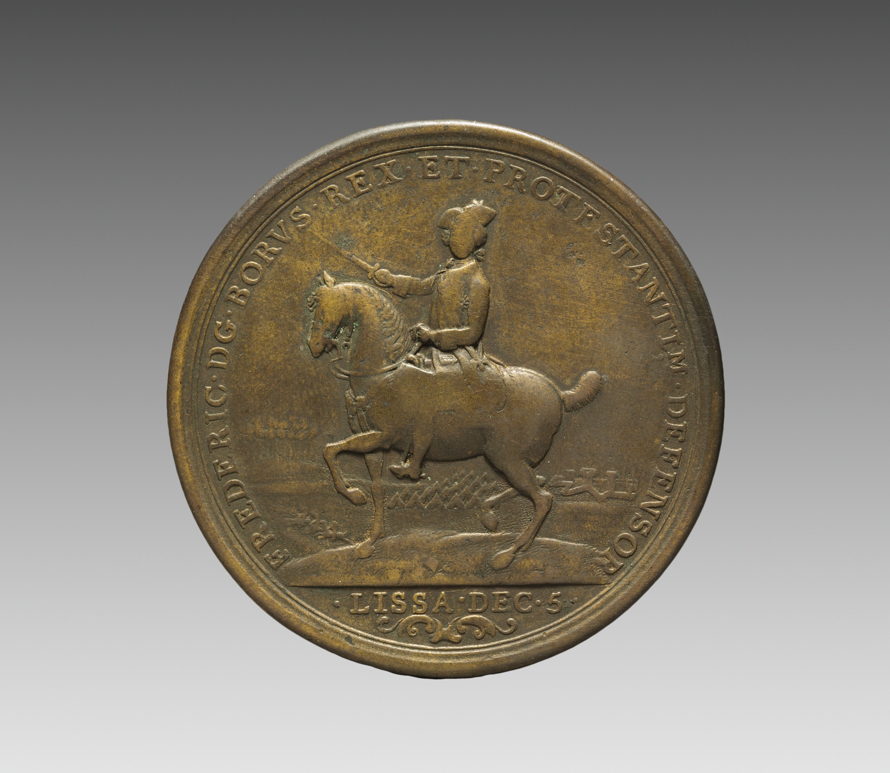 Portrait of Frederick the Great, King of Prussia (obverse)