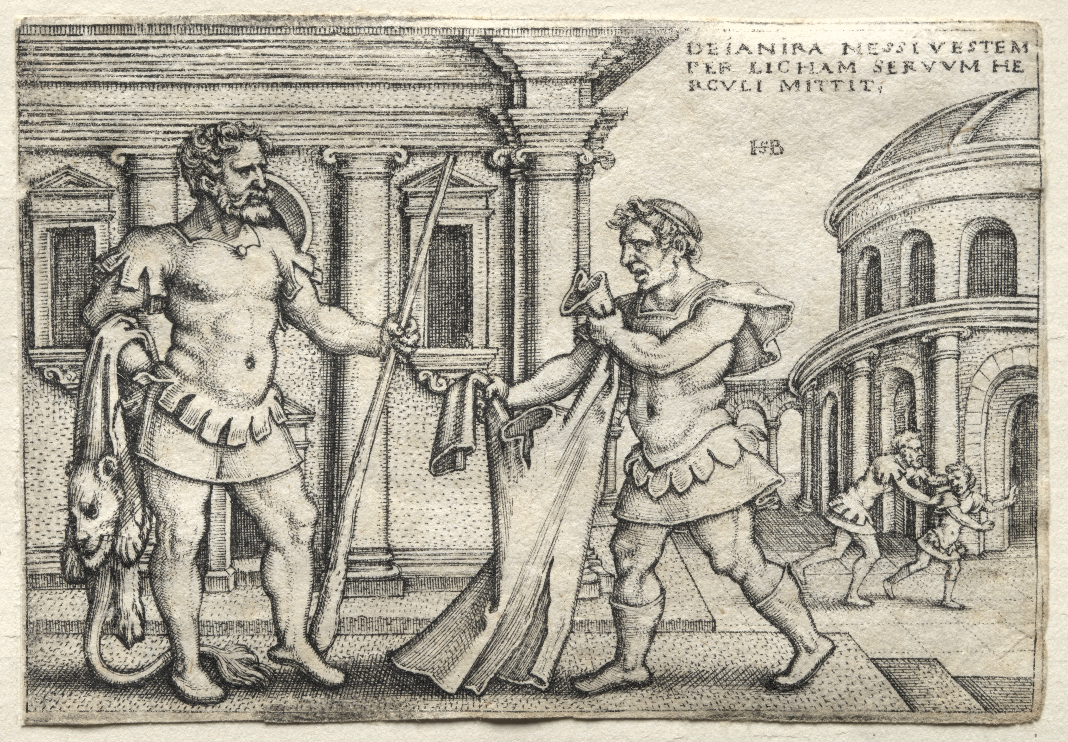The Labors of Hercules: Hercules Receiving the Garment Steeped in Nessus' Blood
