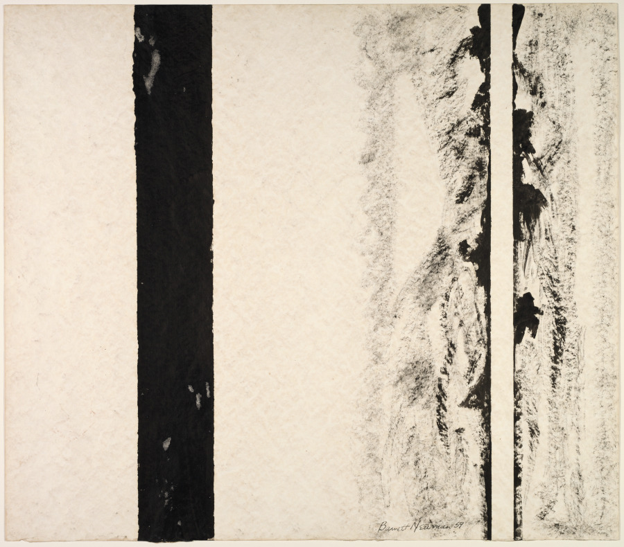 Untitled, Barnett Newman, 1959