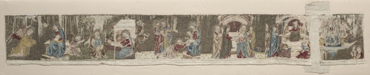 Scenes of the Life of the Virgin, from an Altar Frontal