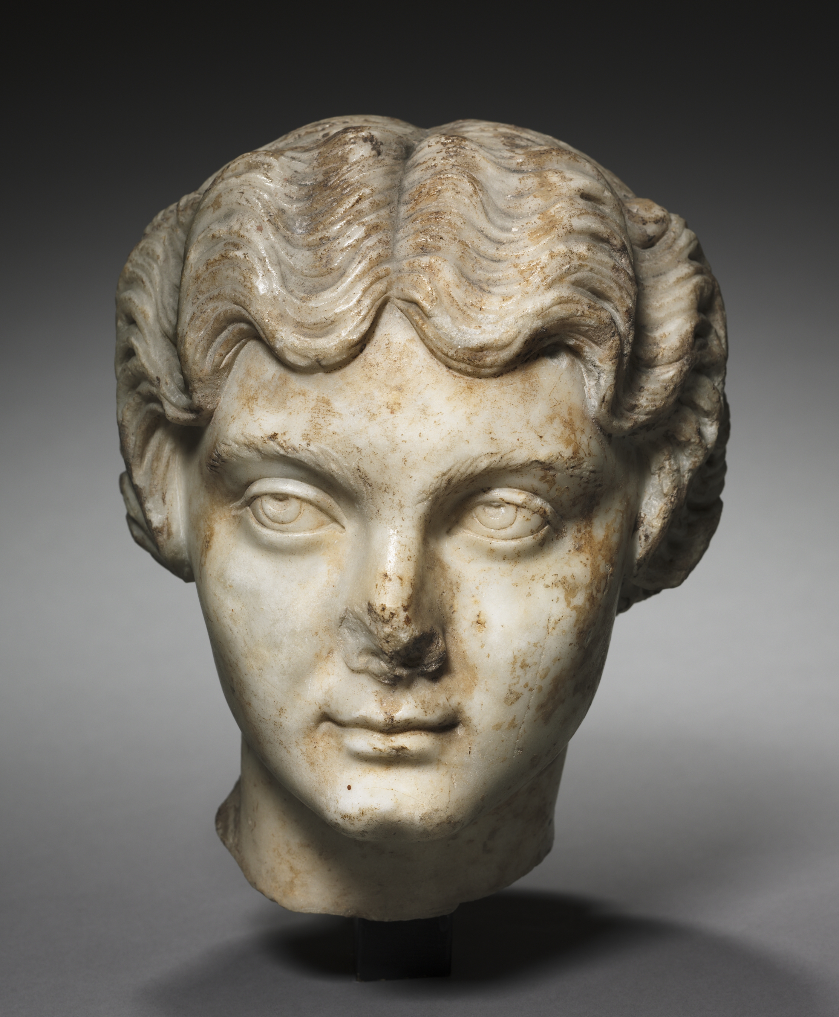 Portrait Head of a Woman, Probably the Empress Faustina Minor