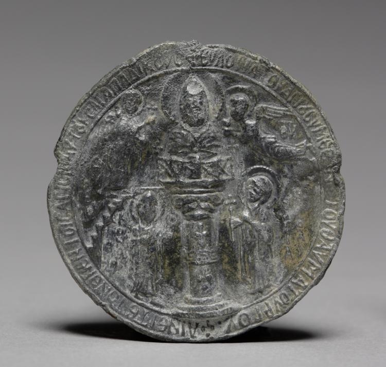 Pilgrim's Medallion with Saint Symeon the Younger