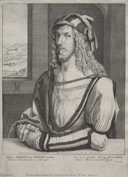 Portrait of Albrecht Dürer, at the age of 26