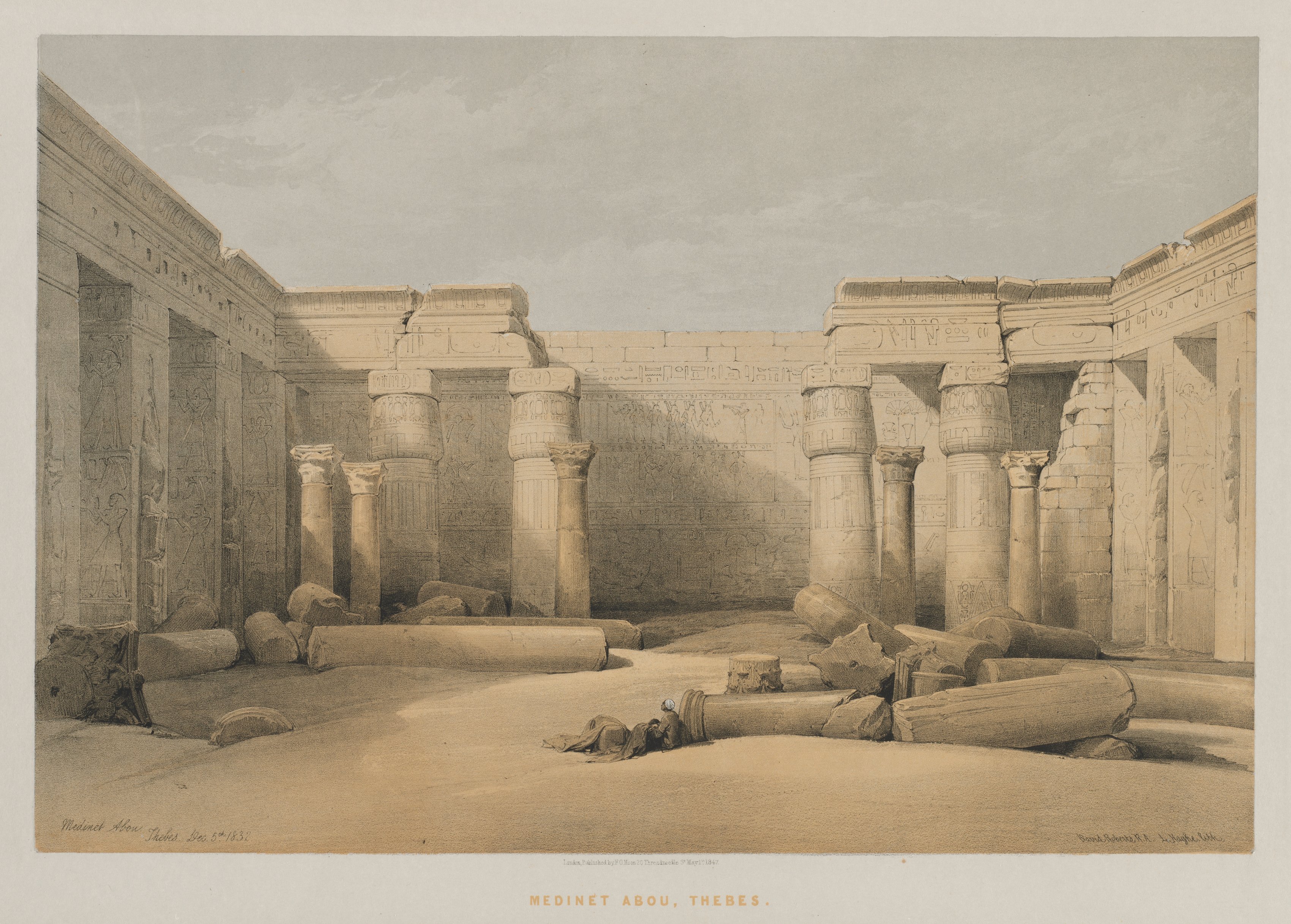 Egypt and Nubia, Volume II: Medinet Abou, Thebes