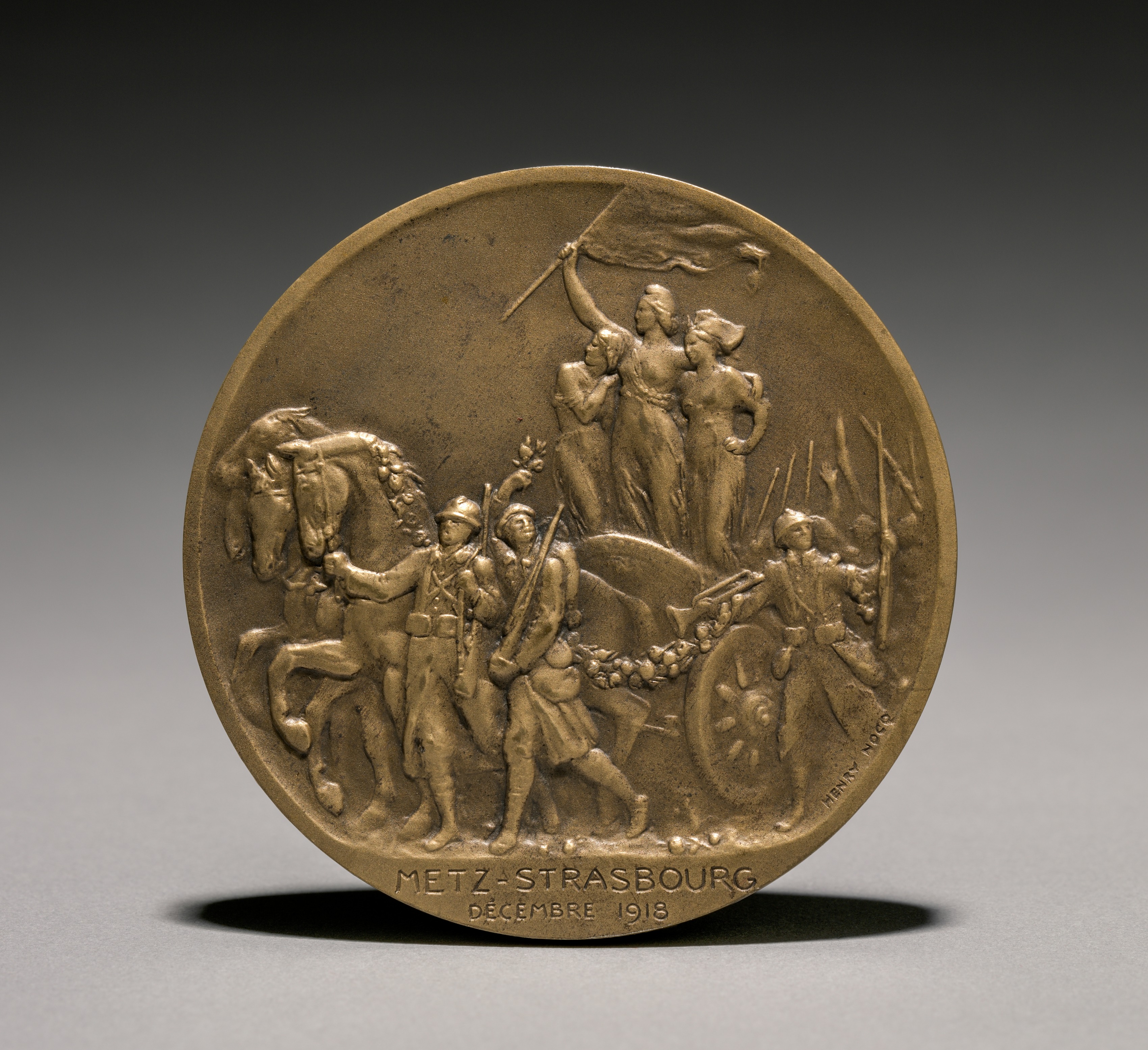 Poincare-Clemenceau Medal (reverse)