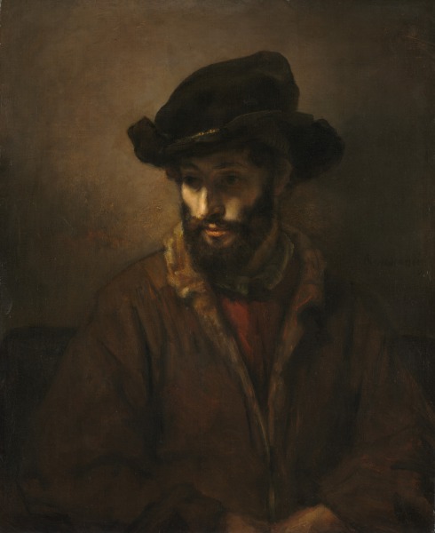 A Bearded Man Wearing a Hat