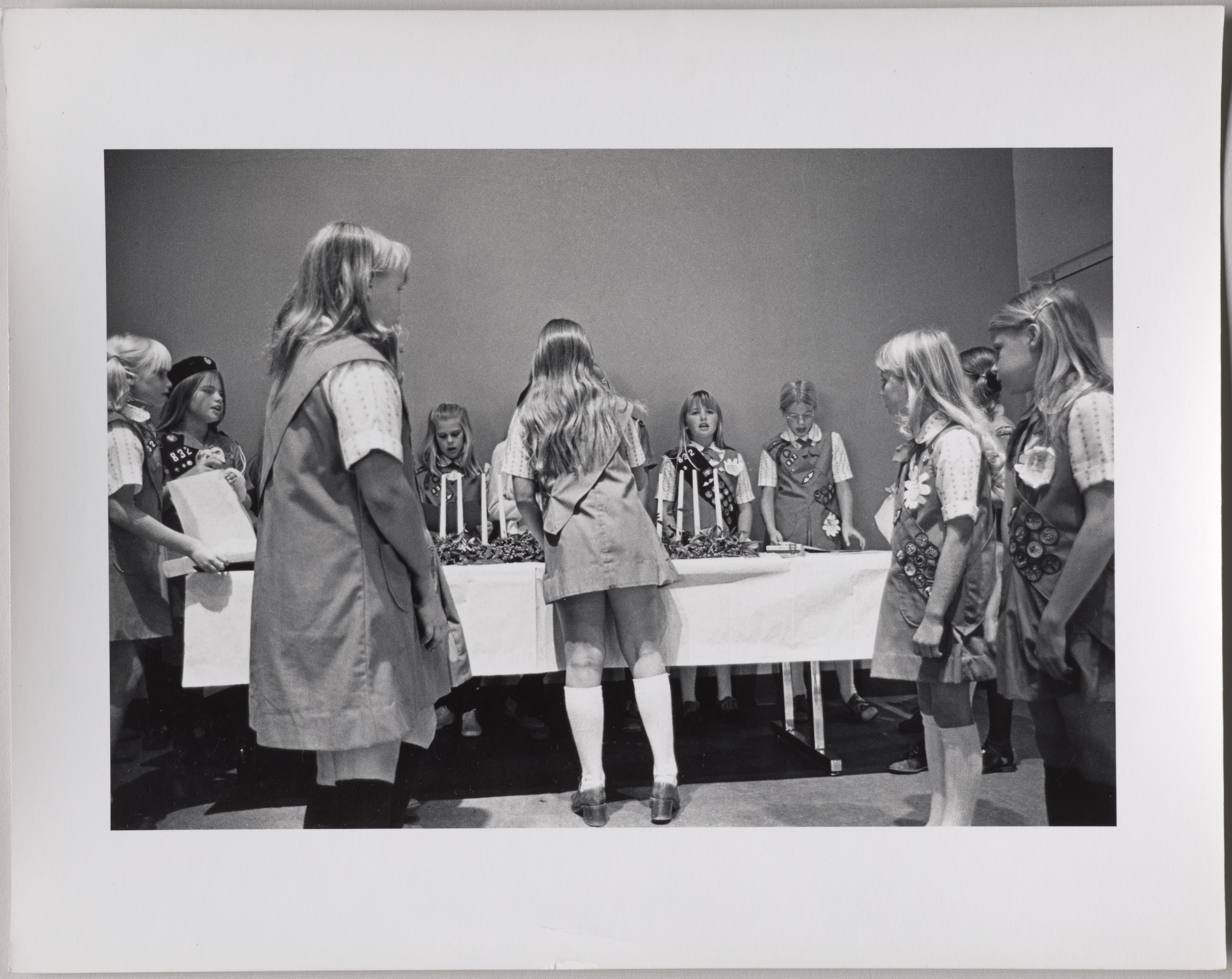 Girl Scout Troop 832 Ceremony, Tri-Valley Area, Northern California