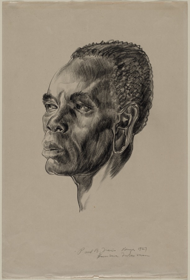 Lumbwa Tribesman, Kenya, Paul B. Travis, 1927