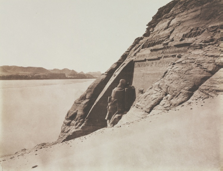 Large Speos - View taken from the Sand Slope (Temple of Ramesses II), Abu Simbel